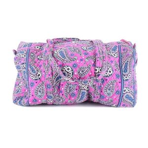 New Beautiful Vera Bradley Weekender Duffle Bag